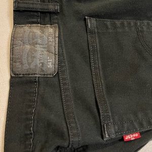 Black Levi Strauss Jeans
